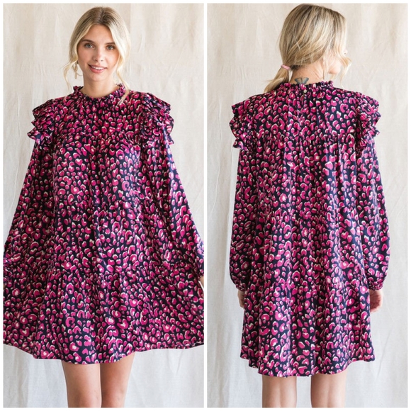 JODIFL Plus Size Adorable Swing Dress - Picture 3 of 3